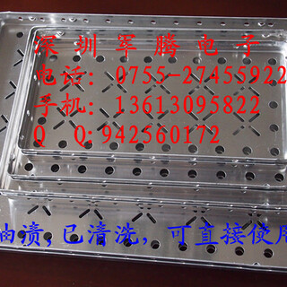 邦定大小铝盘-电子厂家周转铝盒-邦定烘烤铝盘图片1