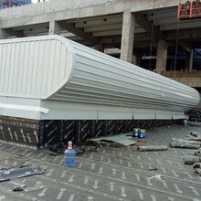曼吉科流线型HZT屋顶自然通风器06K105标准制作钢结构屋脊安装工程图片