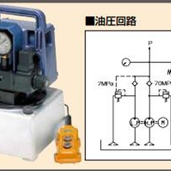 日本日东单动式电动液压泵UP-45SVG-4/UP45SVG-8