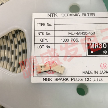 NTK原装进口MLF-MR30-450陶瓷滤波450KHZ贴片2+2晶振4脚6.8X11.5米色455KHZ