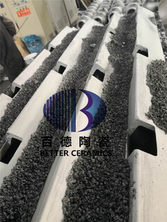 江苏南京潥水区永磁铁氧体瓦型磁体陶瓷碳化硅辊棒图片6