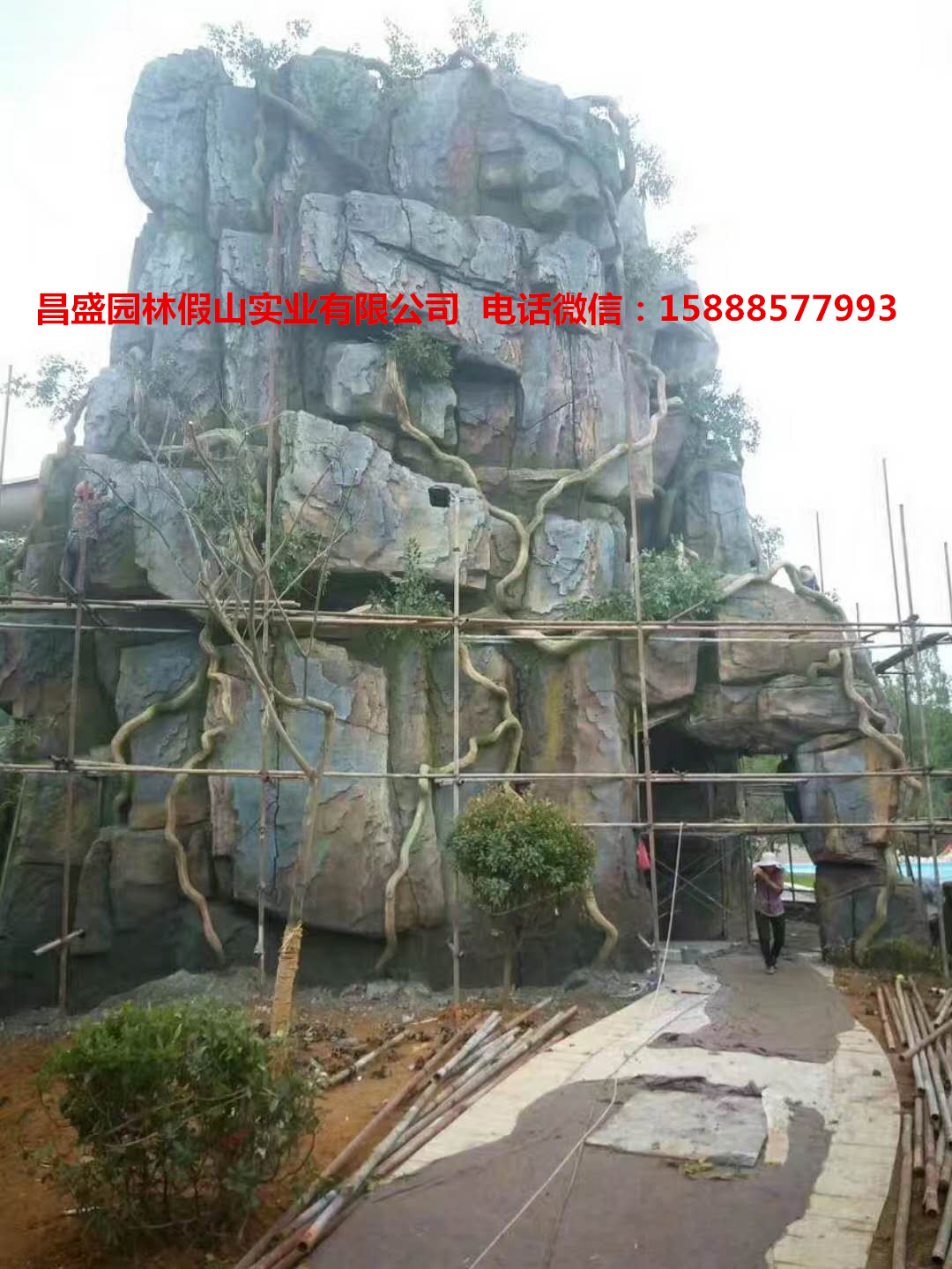 建瓯县做塑石假山仿树塑造天下美景  