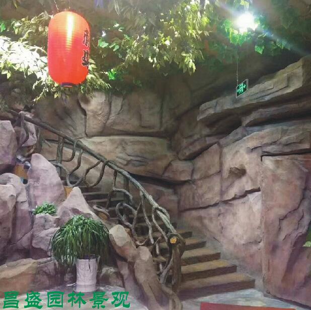邯郸做假山哪里有生态园酒店 