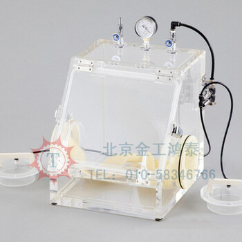 全丙烯酸树脂（亚克力、有机玻璃）两侧开洞型真空手套箱