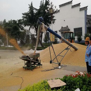 厂家粮食输送机219管径小麦上料机注塑机吹膜机配套提料机