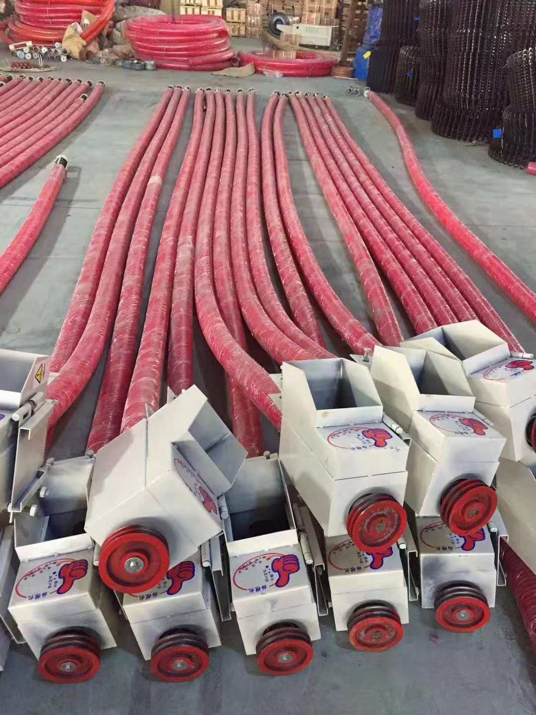 浙江水稻装卸车用6米软蛟龙、批发玉米吸粮机、上料机