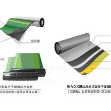 强力交叉层压膜高分子自粘防水卷材