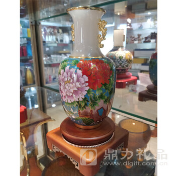 合肥礼品合肥工艺品合肥景泰蓝瓷器桌面摆件现货订购