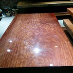 北京现货巴花板桌原木红木花梨木板桌办公桌电视桌