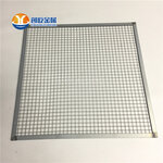 钢板冲孔斜网钢丝网盘工业塑胶网板铁筛网框定制