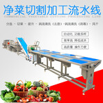 广州净菜加工生产线厂家食堂配送生产线