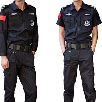 黑色春夏秋冬執(zhí)勤服裝