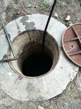 东丽华明镇抽粪，工业区清洗管道，管道下堵探测