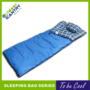 旷野户外超轻信封睡袋便携式野营加厚保暖睡袋单人信封睡袋
