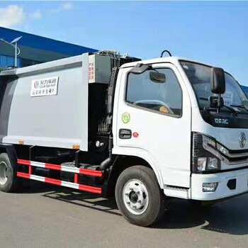 国六东风5吨垃圾压缩运输车订购电话