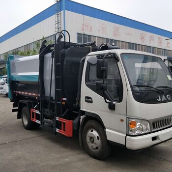 江淮7.5吨自装卸压缩垃圾车图片