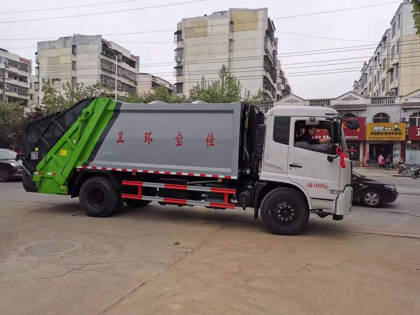 天锦国六环卫压缩垃圾车图片