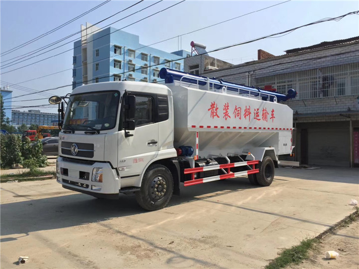 东风天锦鱼饲料运输车什么价