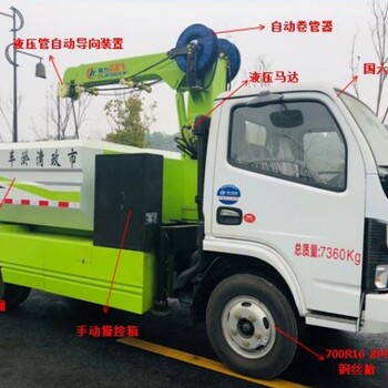 温州东风小多利卡清淤车制作精良,下水道清淤车