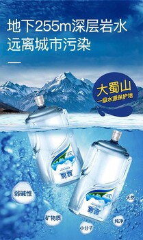 安徽淮南合肥桶装水瓶装水定制水苏打水厂家标签logo设计1瓶水