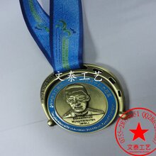 金属奖牌,跆拳道运动奖牌,马拉松跑步获奖冠军奖牌订做,图片
