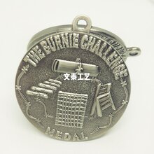 生产锌合金古锡奖牌,定做古银奖章,深圳专业制作奖牌厂家图片