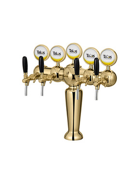 Talos塔罗斯啤酒分发设备啤酒柱巴黎人酒塔4孔带灯1035403