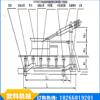 皮带机双侧犁煤器可变槽犁式卸料器犁煤器挡煤板