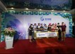 黑龙江开幕式画轴舞台典礼启动杆庆典沙漏