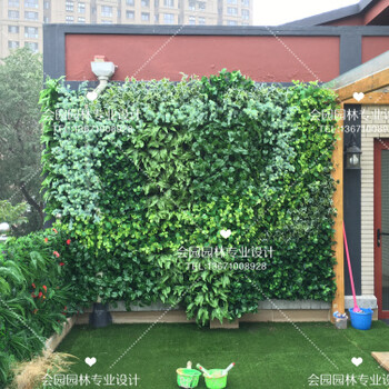 北京仿真植物墙定做室内装饰背景墙绿植墙定做价格