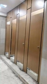 海南昌江县景区公园公共厕所隔断板制作木质卫生间隔断制造商家
