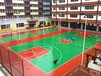 篮球场施工方案人造草篮球场篮球场面层篮球场施工单位