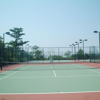 双鸭山网球场地面承建公司网球场铺装公司