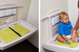 辦公樓衛生間母嬰室打理臺VT-8907壁掛式折疊嬰兒你尿布換衣臺
