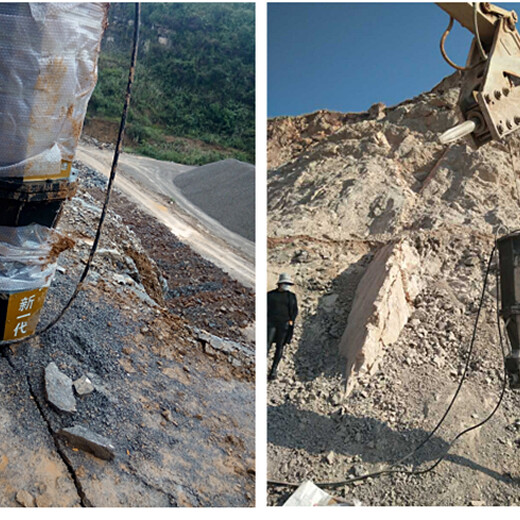 陕西定边代理商石材矿山开采设备用劈裂机