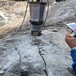 采石场大方量开采岩石分裂棒梧州