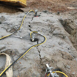 挖地基用大型劈裂机和岩石劈裂机/忻州临汾图片4