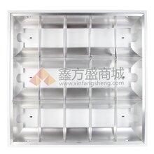 佛山(FSL)T8格栅灯哑光铝嵌入式V型(电子)20W/40W图片