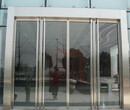 东城区安装钢化玻璃门刷卡玻璃门门禁器安装图片