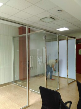 丰台区安装玻璃隔断玻璃门定做玻璃门厂家