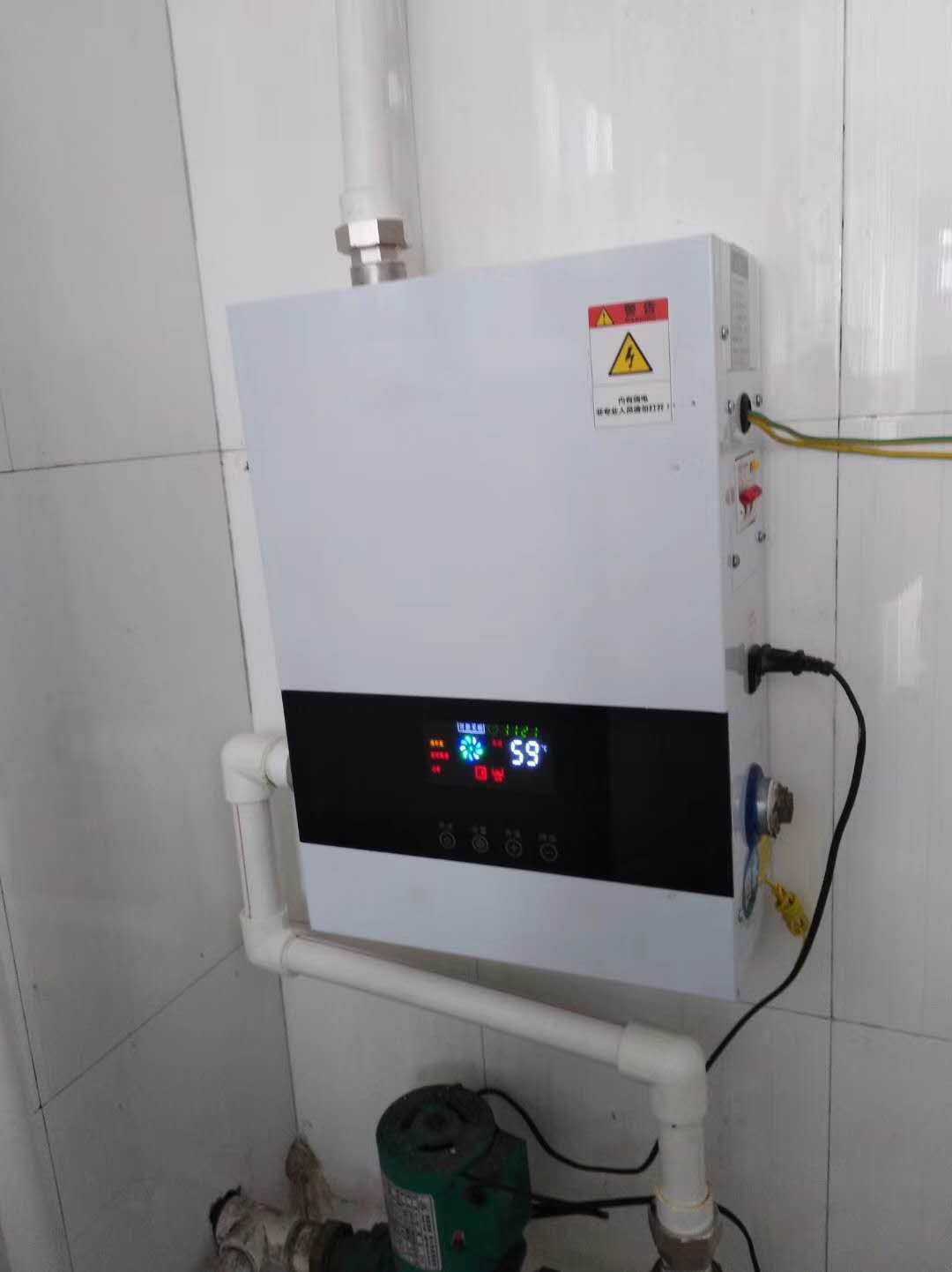 电锅炉水暖环保采暖炉大功率电采暖壁挂炉380V供热取暖炉地暖器