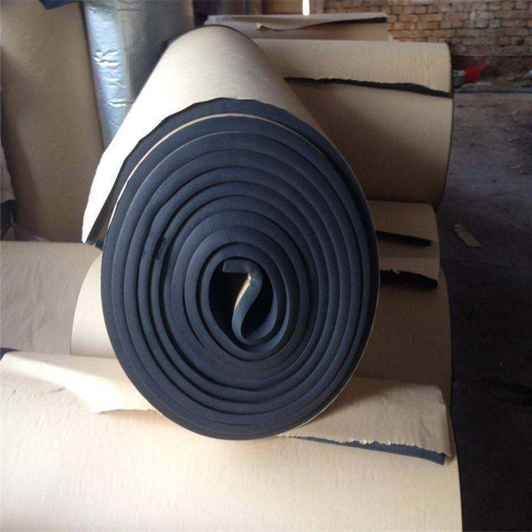 太子河区黑色带背胶橡塑板每平米多少钱