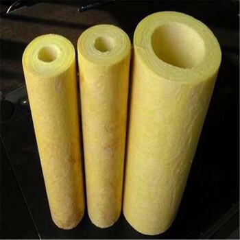 勝城玻璃纖維棉管,玻璃棉纖維貼箔保溫管玻璃棉管