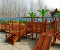 幼兒園木制玩具木制游樂設施專賣木制蕩橋攀登架價格