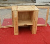 山东幼儿园木制设施木制置物架木制儿童书橱销售