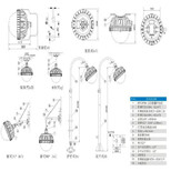 河北省BPC6233A，BPC8762吊杆装LED工作灯质保五年图片5