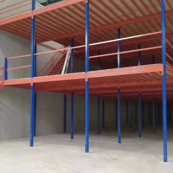 福建貨架泉州貨架工廠定制閣樓貨架雙層平臺閣樓南安貨架