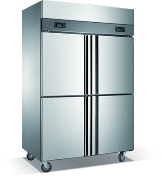 爱斯威尔餐厅厨房柜冰柜不锈钢冷柜冷藏冷冻不锈钢厨房柜