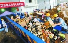 过期食糖焚烧销毁苏州过期食品原料销毁过期巧克力销毁缺陷产品图片1