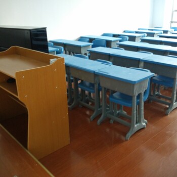 四川学生课桌定制厂家阶梯教室课桌椅塑料学生课桌椅